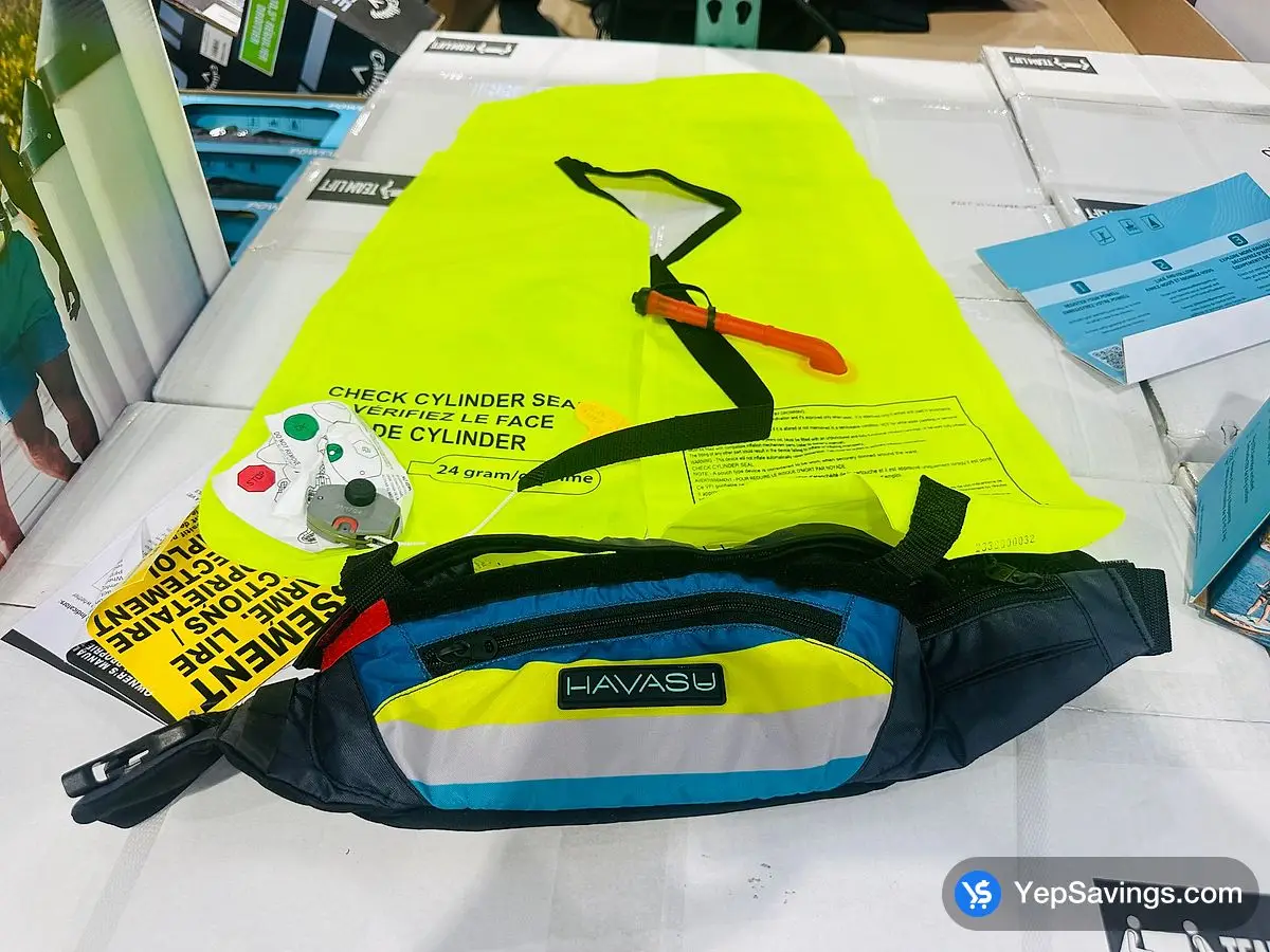 Costco HAVASU MANUAL INFLATEABLE BELT PACK PFD - Canada (ITM 1777530)