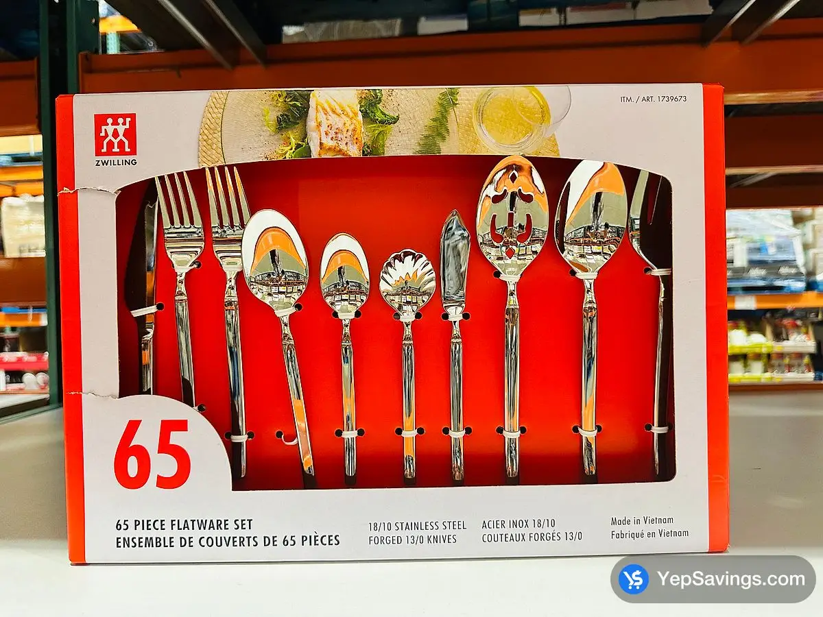 Costco ZWILLING OPUS FLATWARE SET 65 PIECES - Canada (ITM 1739673)
