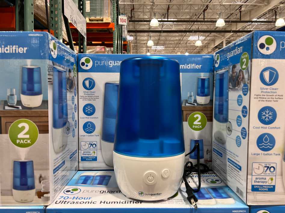Costco PUREGUARDIAN ULTRASONIC HUMIDIFIER COOL MIST - Canada (ITM 1001689)