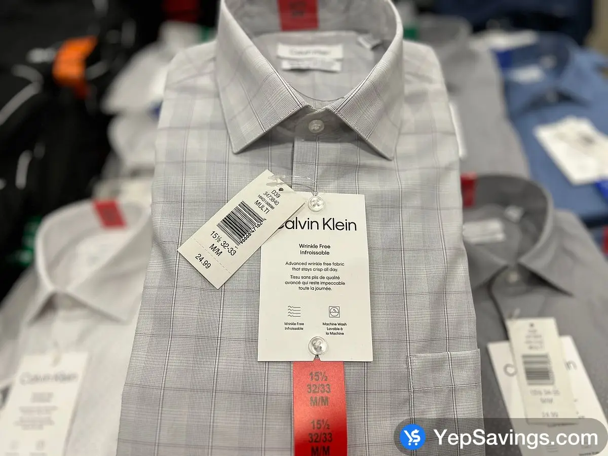 CALVIN KLEIN DRESS SHIRT MENS SIZES 15 17.5 at Costco 3180 Laird Rd Mississauga Oakville