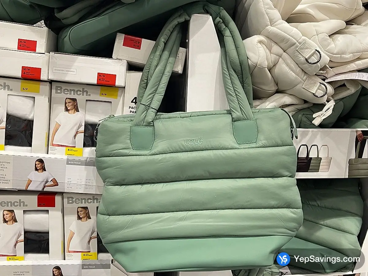 Costco LOLË PUFFER TOTE BAG ONE SIZE - Canada (ITM 2823771)