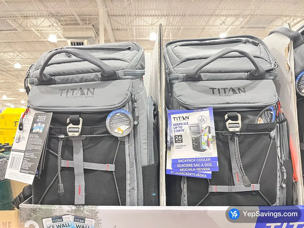 Costco TITAN BACKPACK COOLER 26 CAN CAPACITY - Canada (ITM 1654431)