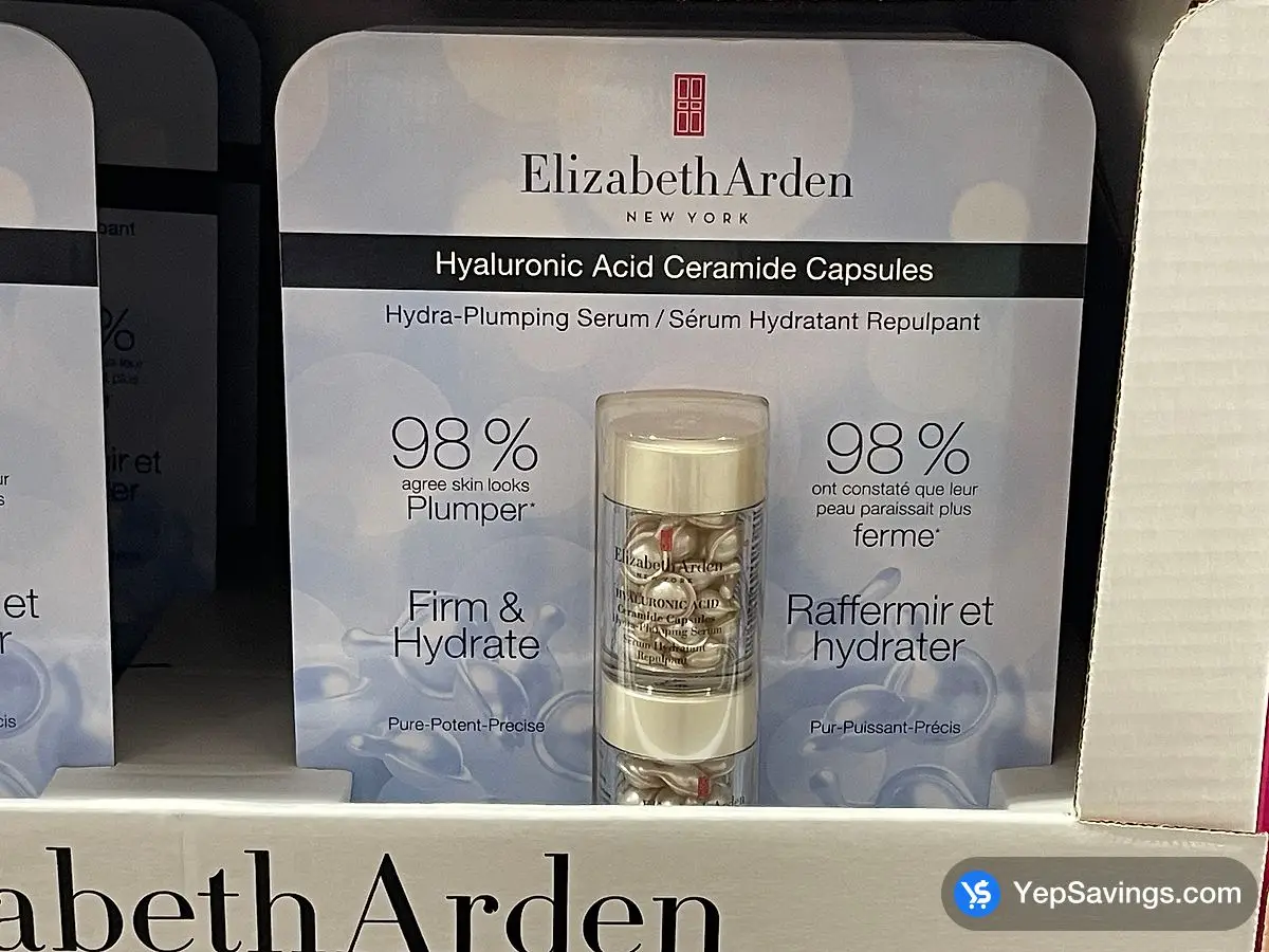 Costco ELIZABETH ARDEN HYALURONIC ACIDE 2 x 30 CAPSULES - Canada (ITM 1756693)