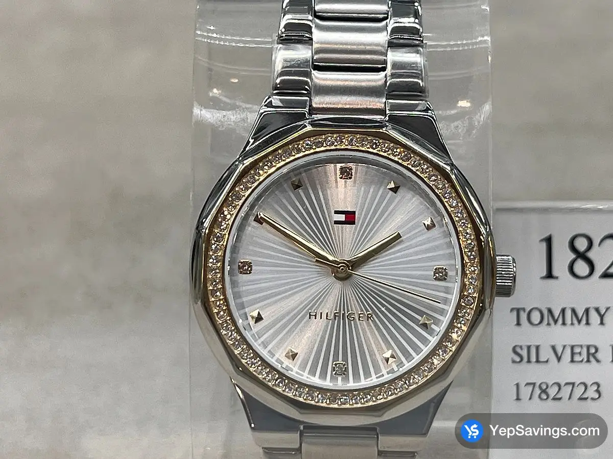 Costco TOMMY HILFIGER LADIES SILVER DIAL , 36MM 1782723 - Canada (ITM 1825193)
