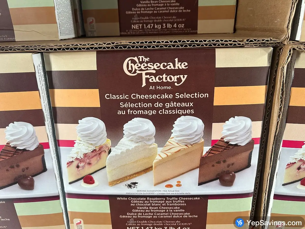 Costco THE CHEESECAKE FACTORY ORIGINAL CHEESECAKE 1.81 kg - Canada (ITM 1783753)
