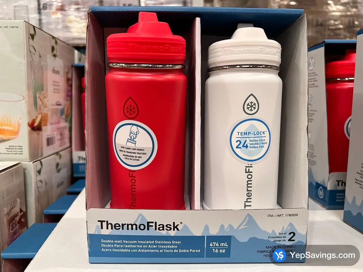 Costco THERMOFLASK WATER BOTTLES PACK OF 2 - Canada (ITM 1780559)