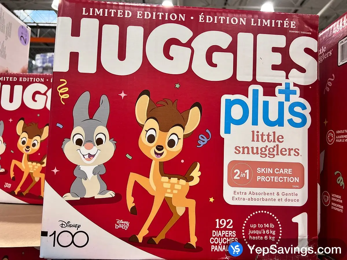 HUGGIES LITTLE SNUGGLE SIZE 1 DIAPERS PACK OF 192 ITM 955483 at Costco