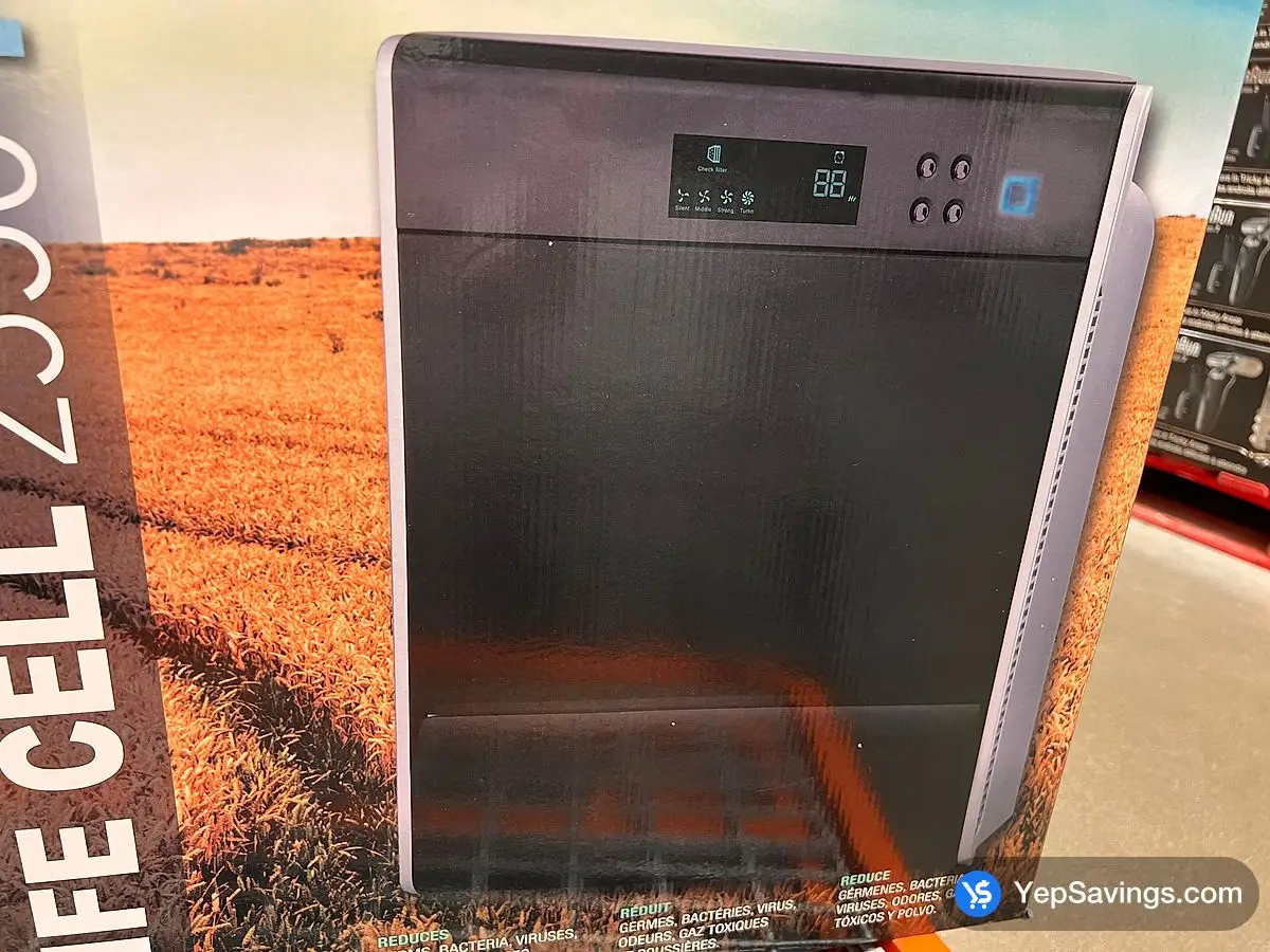 Costco LIFE CELL 5 STAGE AIR PURIFIER LC2550 - Canada (ITM 1158485)