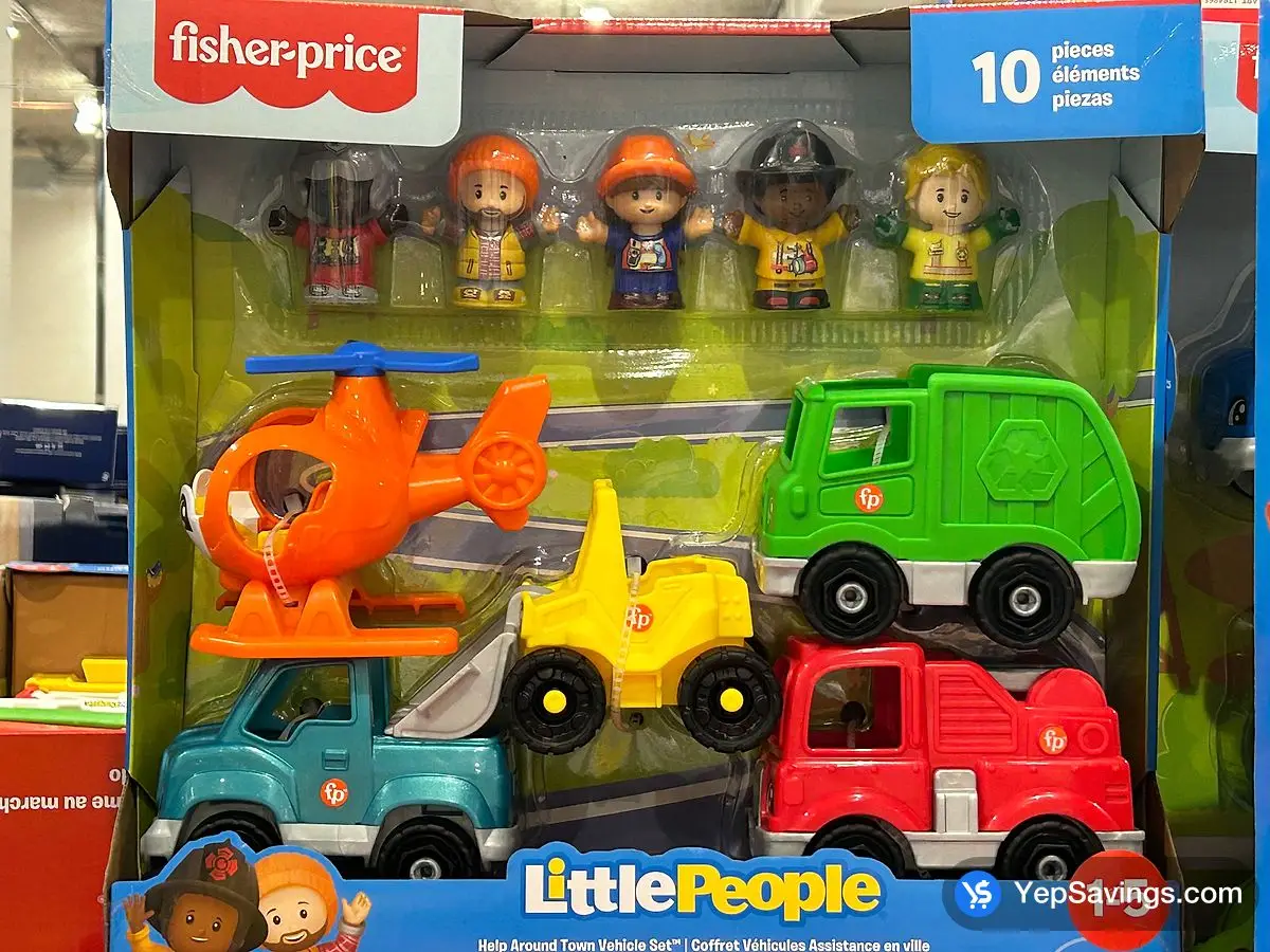 Costco FISHER PRICE LITTLE PEOPLE VEHICLE & FIGURE SET - Canada (ITM 1784851)