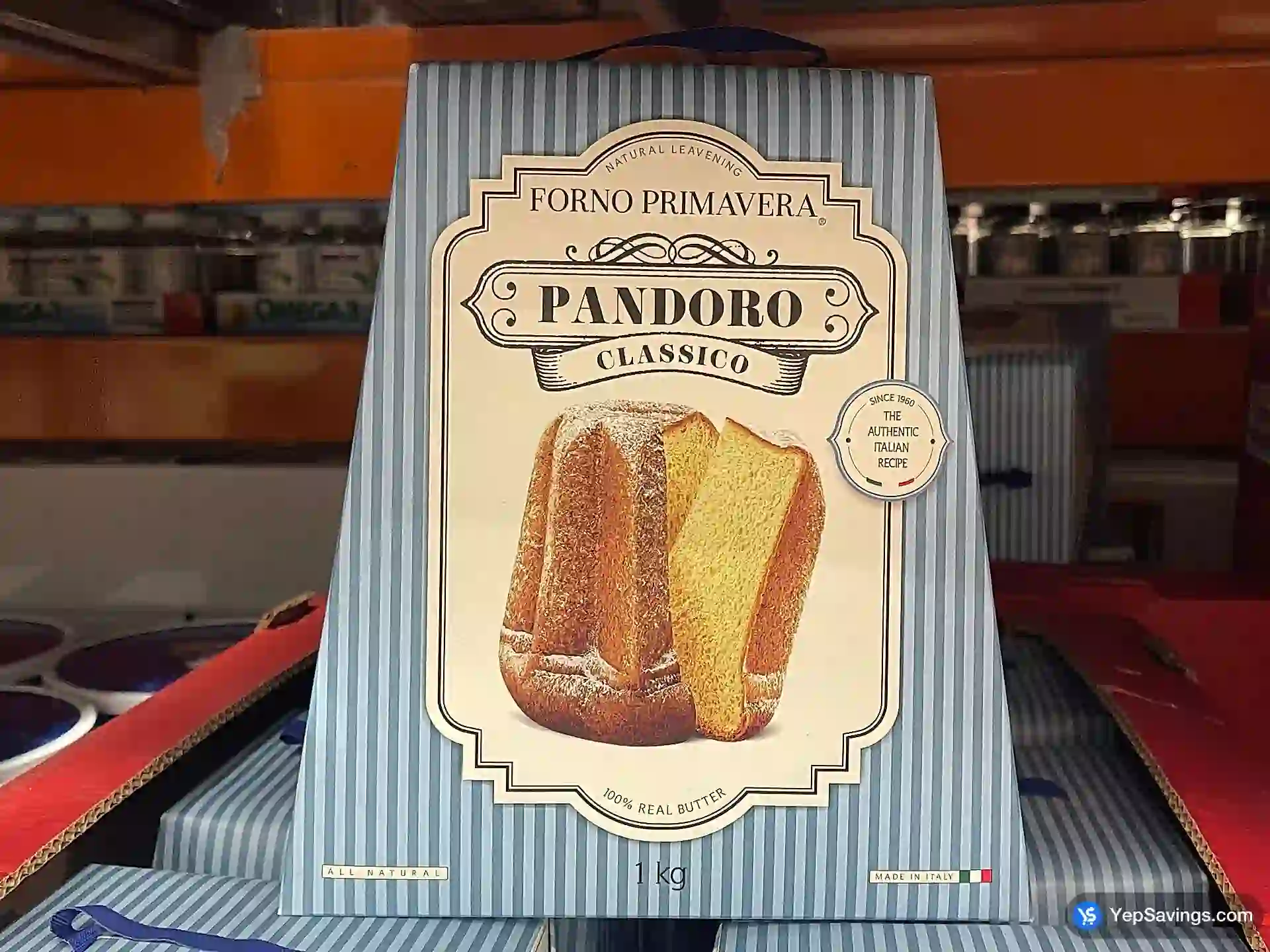 Costco SWEET ITALY PANDORO CAKE 1KG - Canada (ITM 1176232)