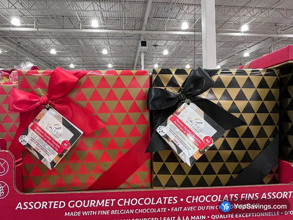 Costco GALERIE AU CHOCOLAT BELGIAN CHOCOLATES 500 g - Canada (ITM 84173)