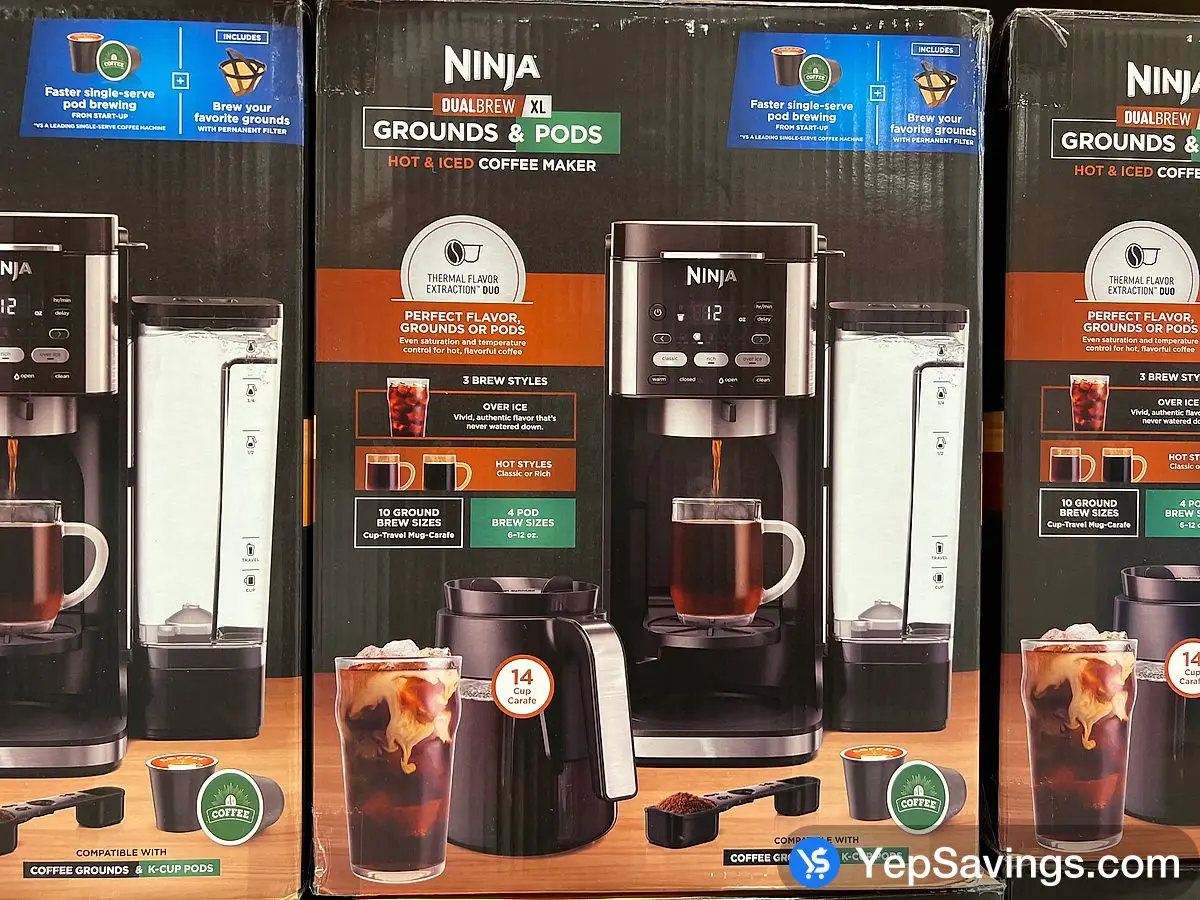NINJA DUALBREW COFFEE MAKER  ITM 8152815 at Costco