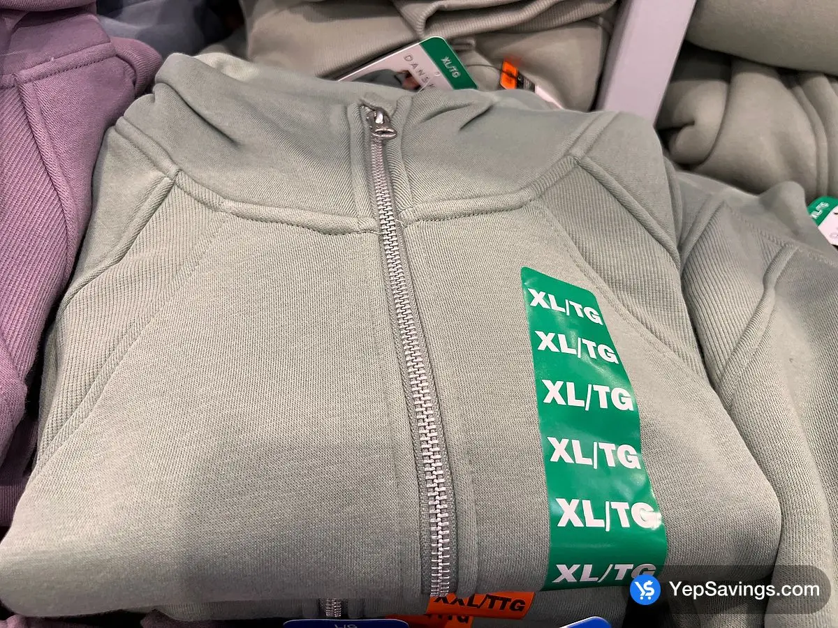 DANSKIN 1/2 ZIP PULLOVER + LADIES SIZES S -XXL ITM 9980100 at Costco