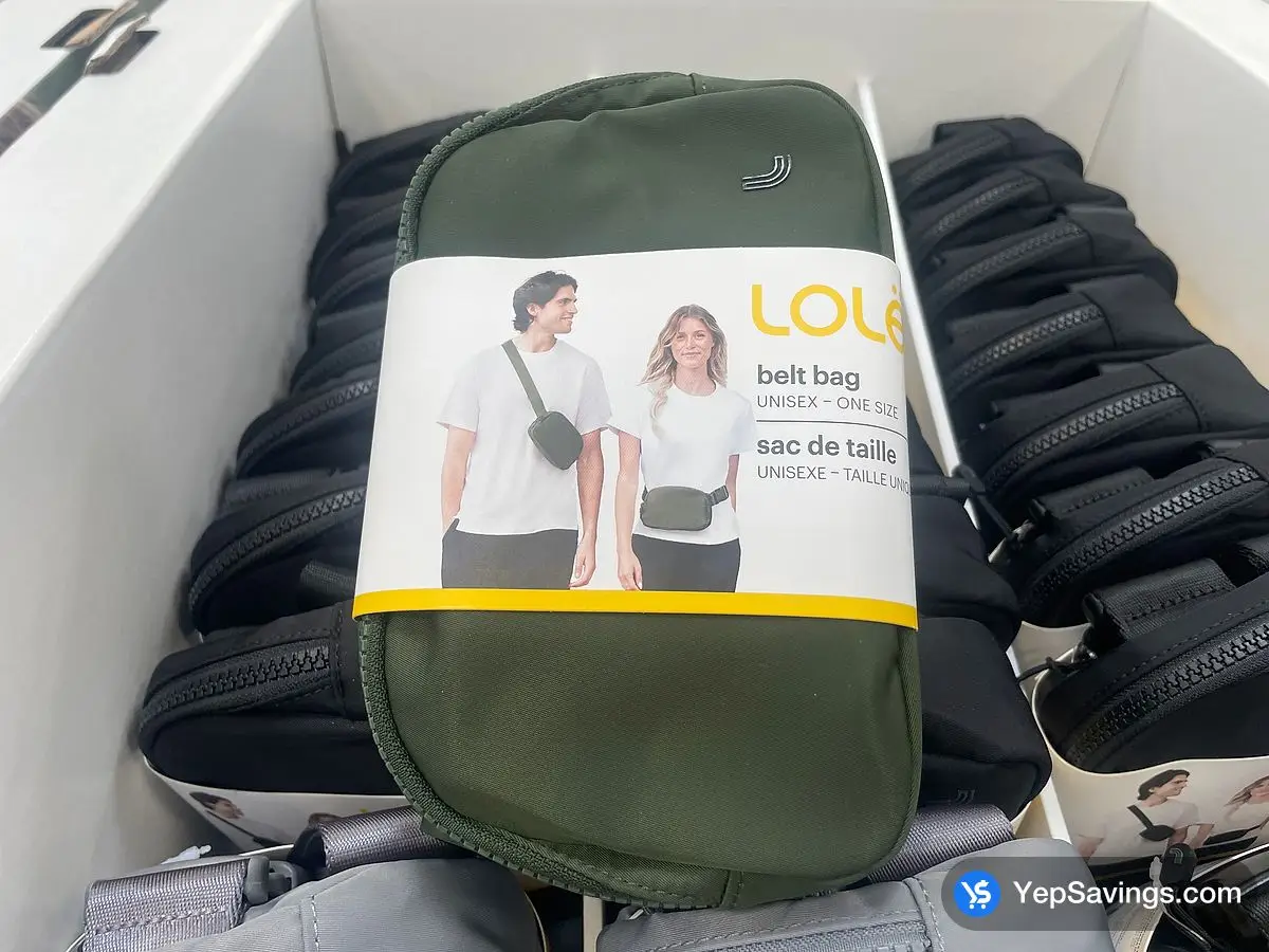 LOLË BELT BAG ONE SIZE ITM 8844333 at Costco