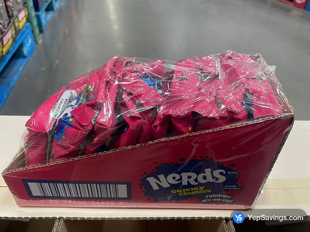 Costco NERDS GUMMY CLUSTERS 10 x 142 g - Canada (ITM 1009603)