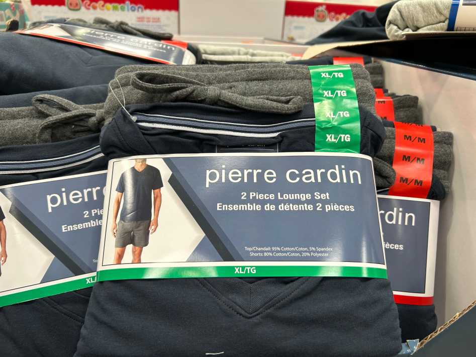 PIERRE CARDIN LOUNGE SET +MENS SIZES S-XXL ITM 1687700 at Costco