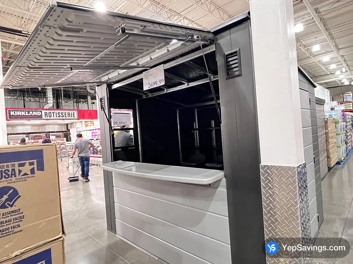Costco SUNCAST CABANA SHED 2 boxes - Canada (ITM 1852222)