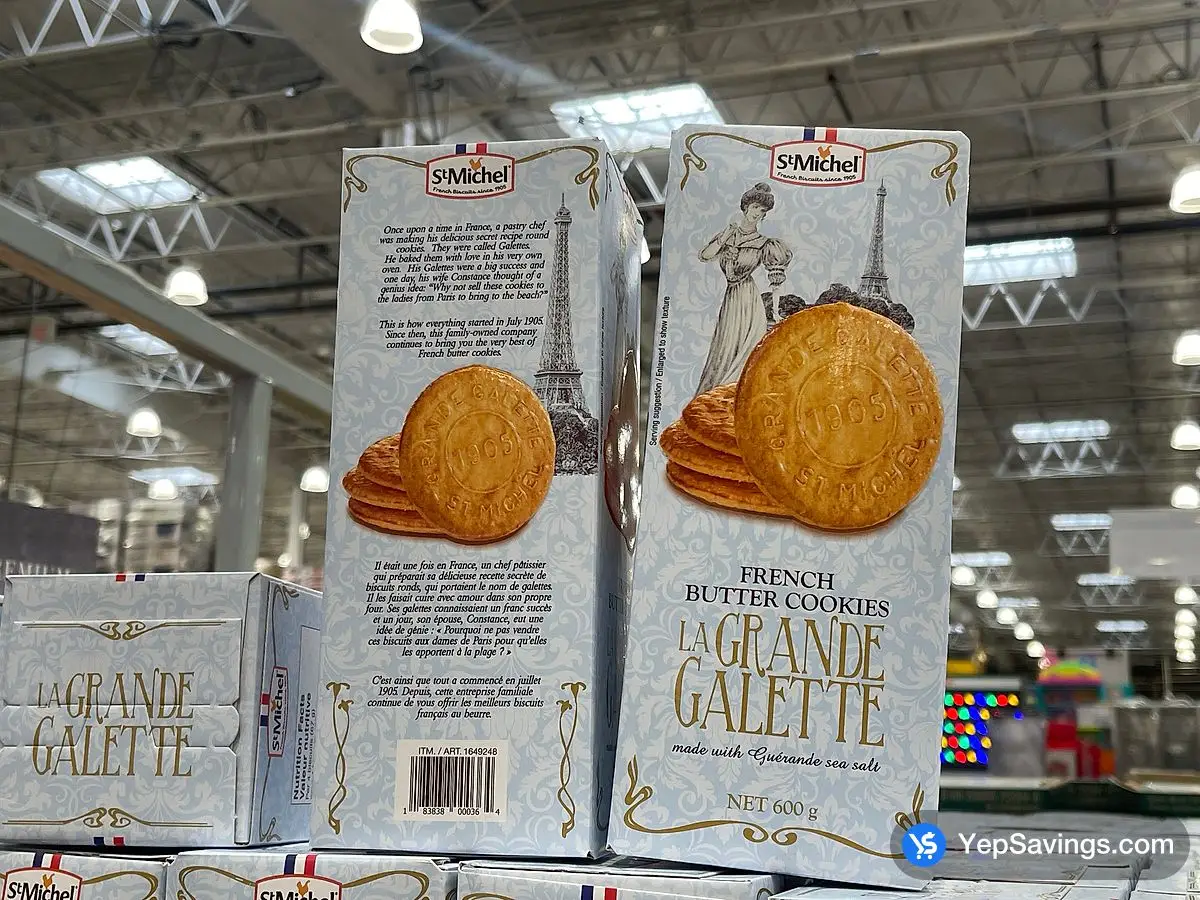 LA GRANDE GALETTE FRENCH BUTTER COOKIE 600 g ITM 1649248 at Costco