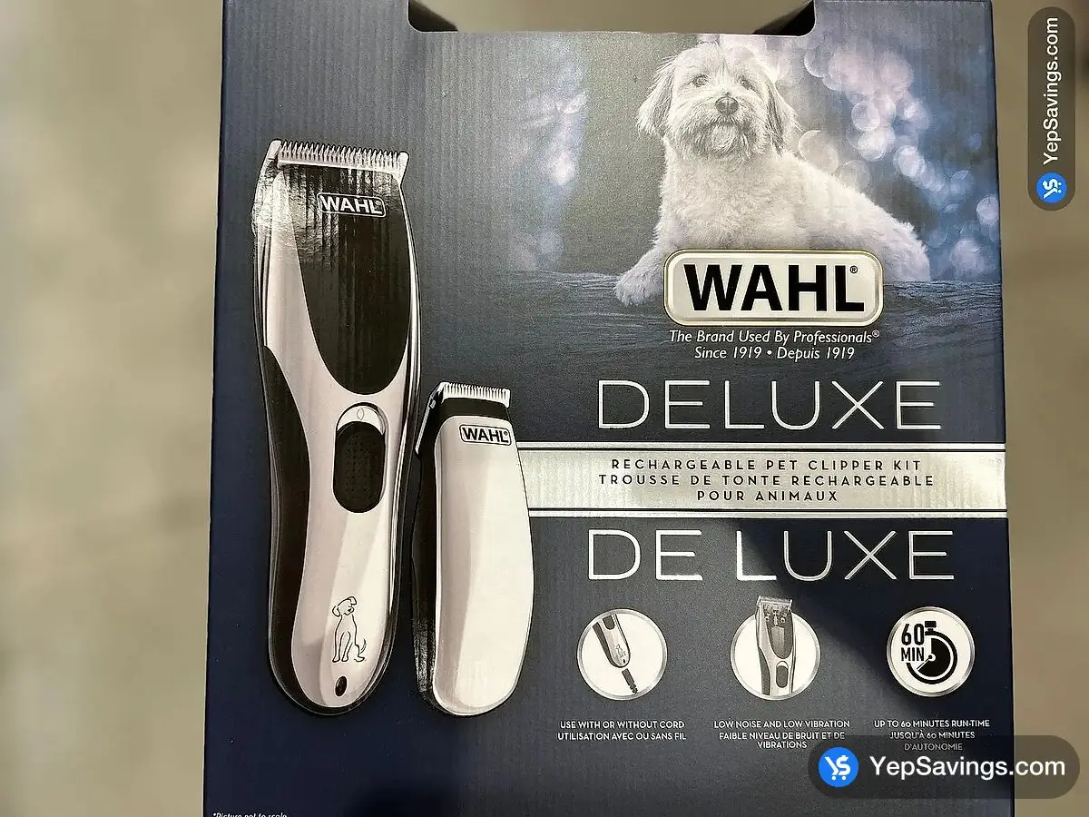 WAHL PET CLIPPER KIT DELUXE RECHARGEABLE ITM 3878787 at Costco