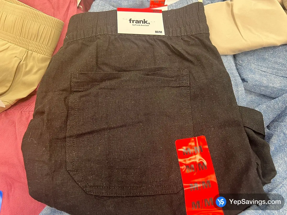 Costco FRANK BY FRANK AND OAK LINEN SHORT + LADIES SIZES S - XL - Canada (ITM 8272002)