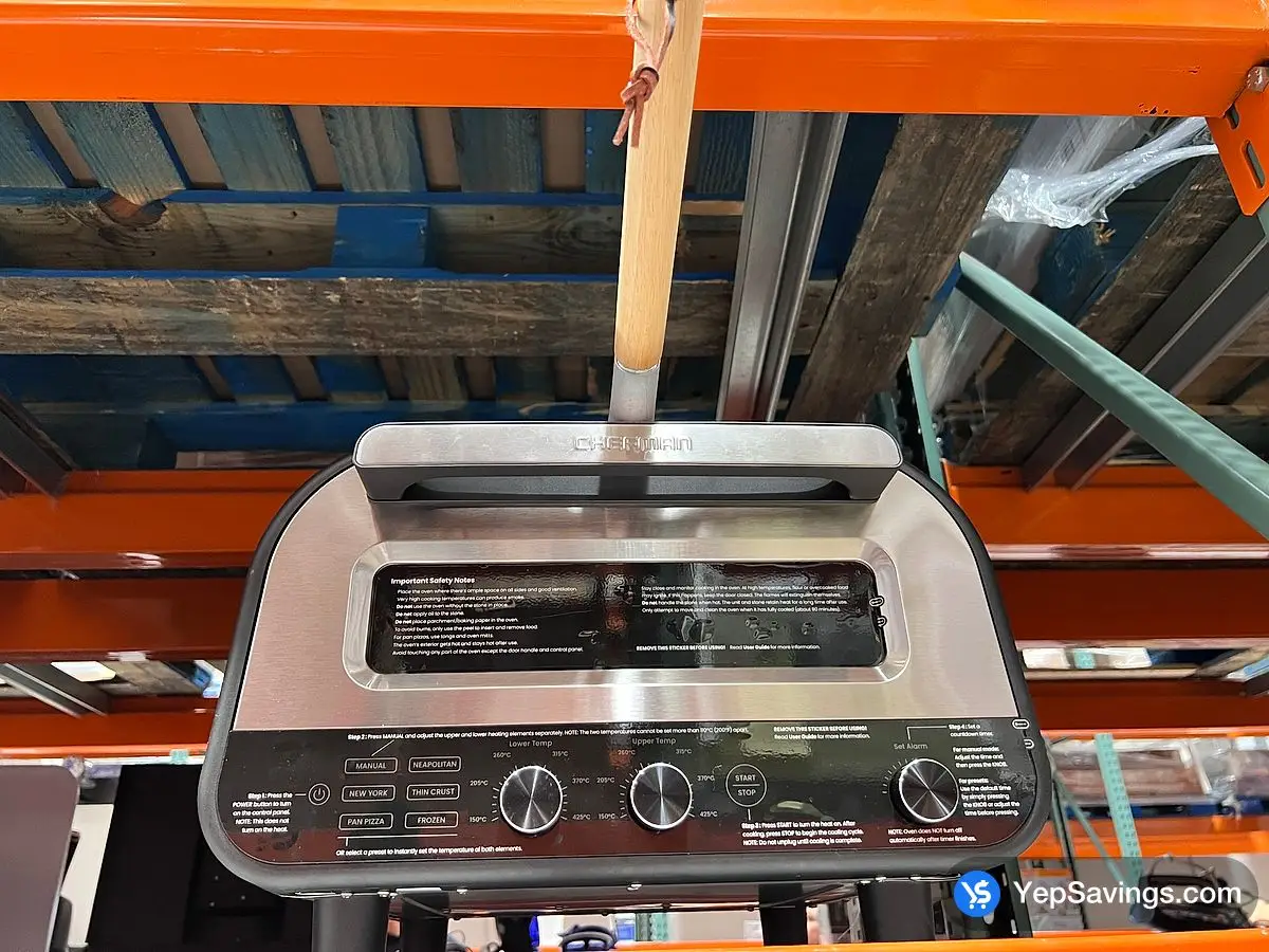 CHEFMAN INDOOR PIZZA OVEN ELECTRIC ITM 1756560 at Costco