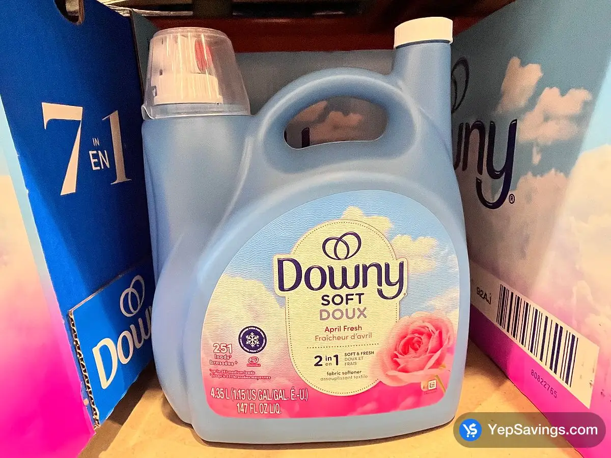 Costco DOWNY FABRIC SOFTENER 251 WASHLOADS - Canada (ITM 1833033)
