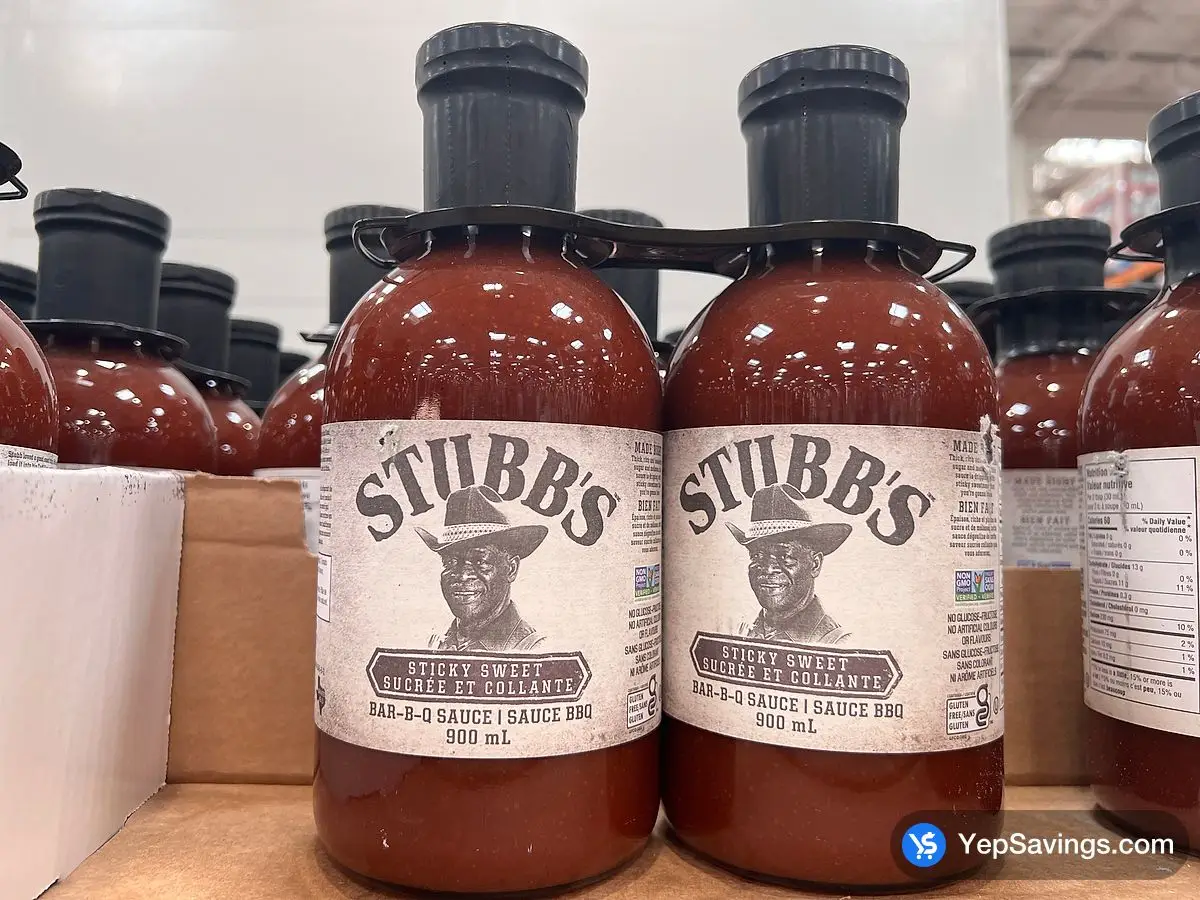 STUBB'S BBQ SAUCE 2 x 900 mL ITM 1795932 at Costco