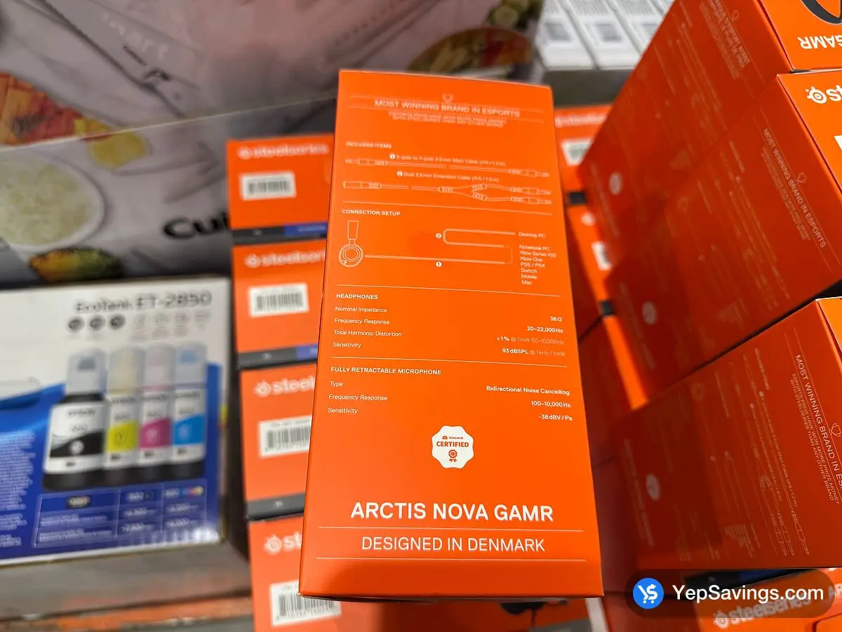 Costco STEELSERIES GAMING HEADSET ARCTIS NOVA GAMR - Canada (ITM 4351234)