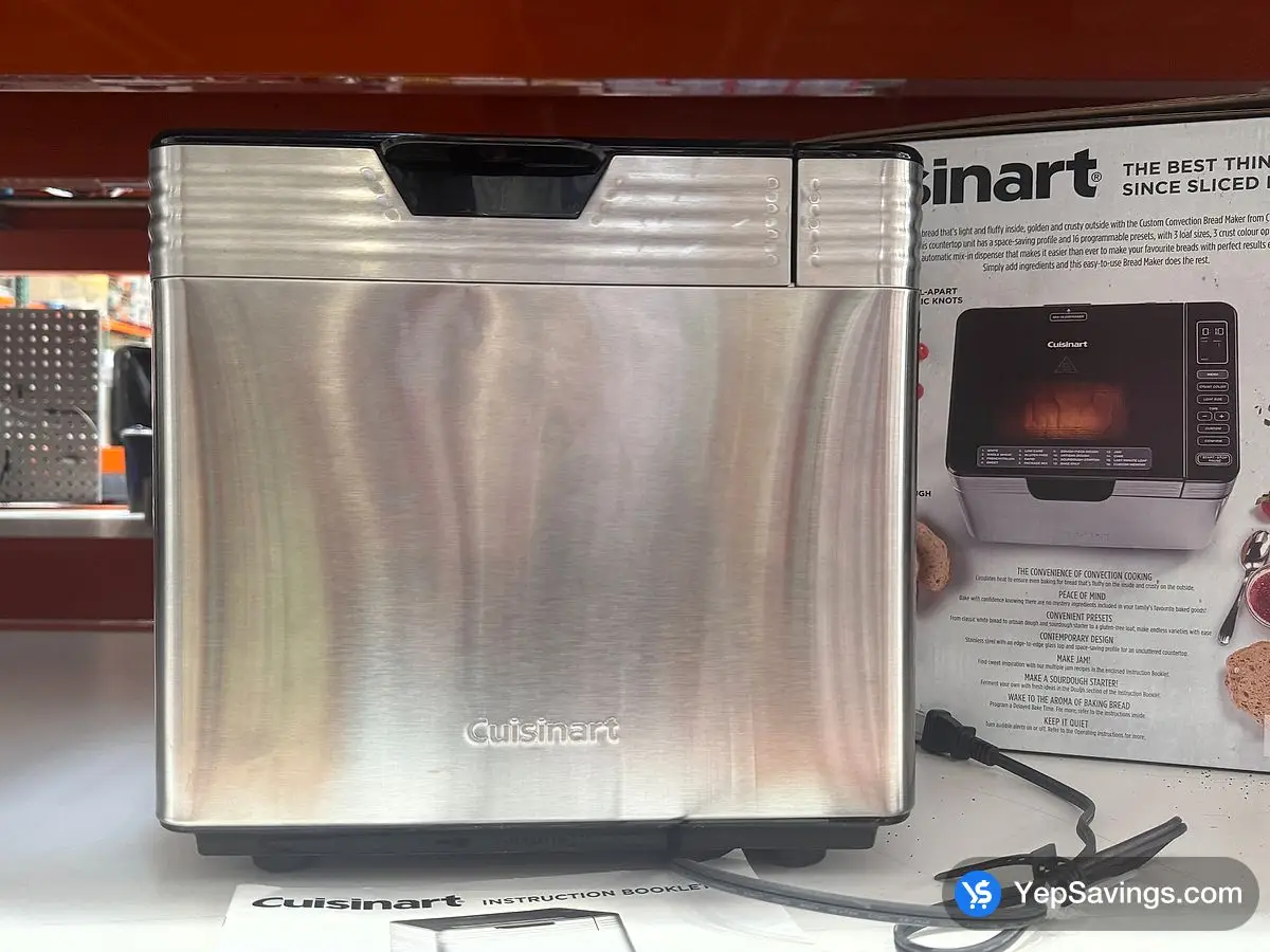 Costco CUISINART BREAD MAKER CUSTOM CONVECTION - Canada (ITM 2732323)