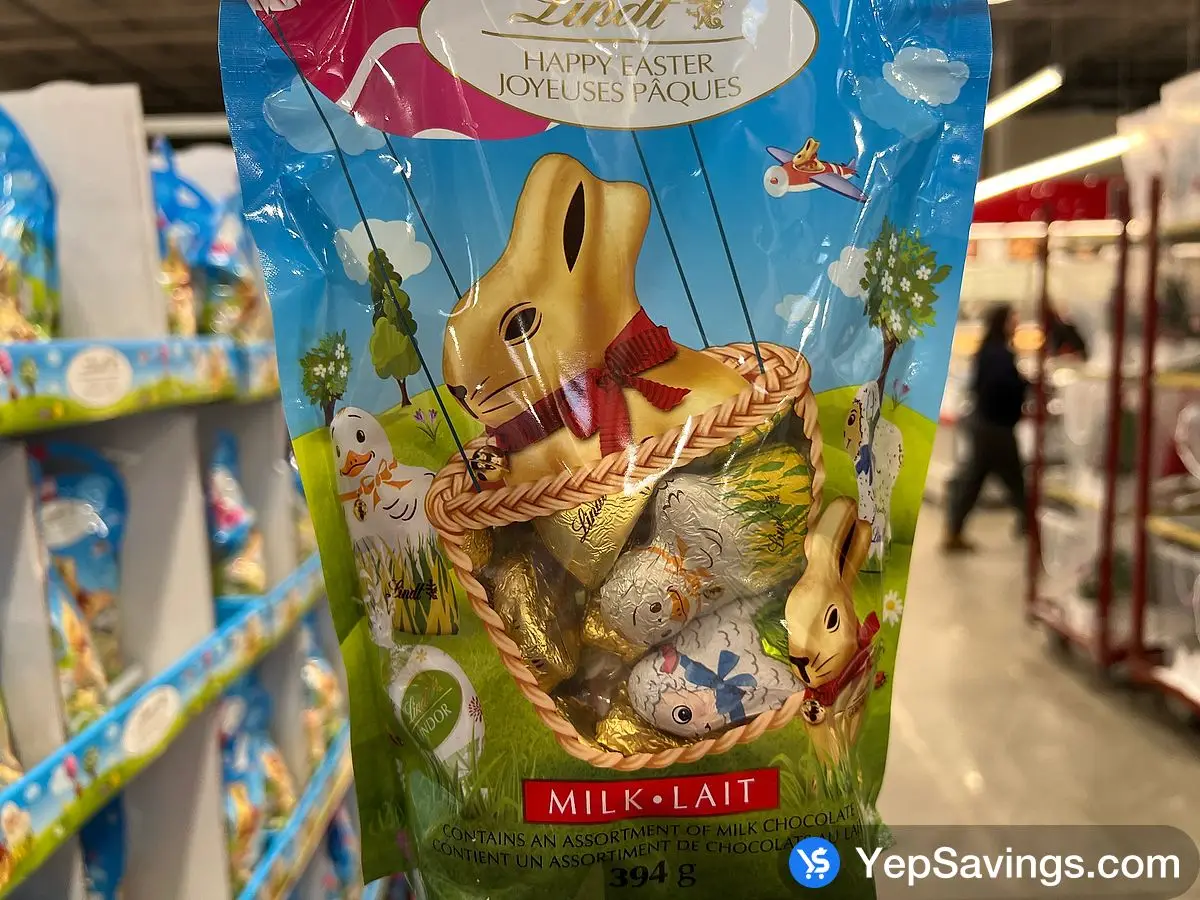 LINDT CHOCOLATE EASTER ASSORTMENT 394 g ITM 1134250 at Costco