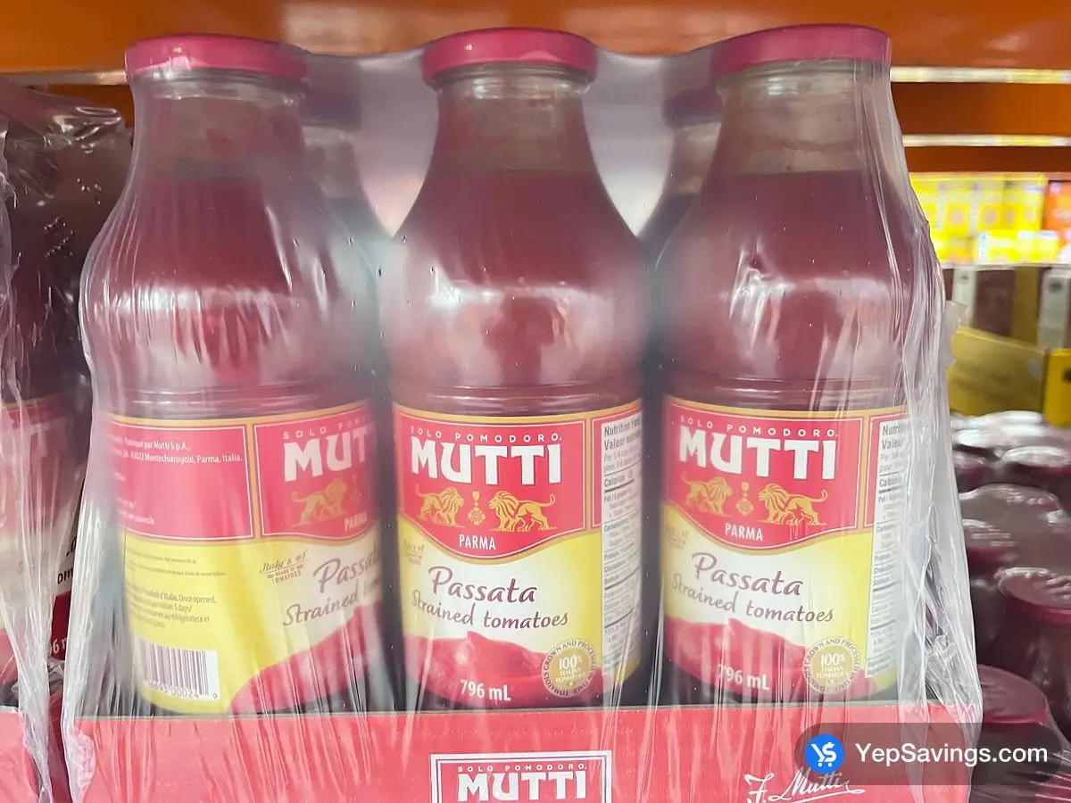 Costco MUTTI PASSATA 6 x 796 mL - Canada (ITM 1086000)