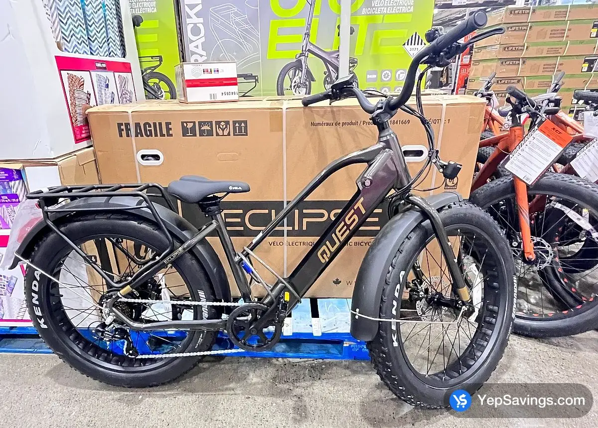 Costco QUEST ECLIPSE ELECTRIC FAT TIRE BIKE 26 IN TIRES - Canada (ITM 1841669)