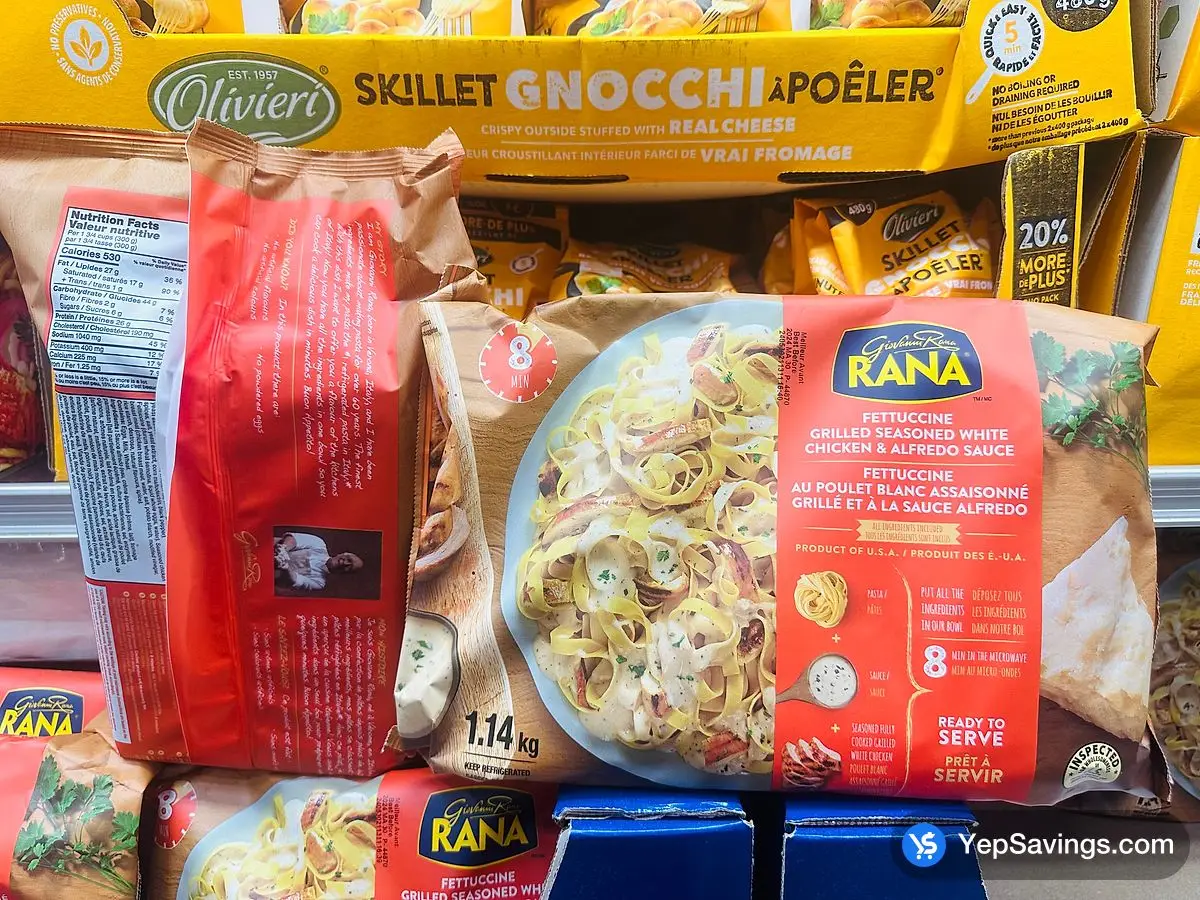 Costco RANA CHICKEN ALFREDO 1.14 kg - Canada (ITM 1795976)