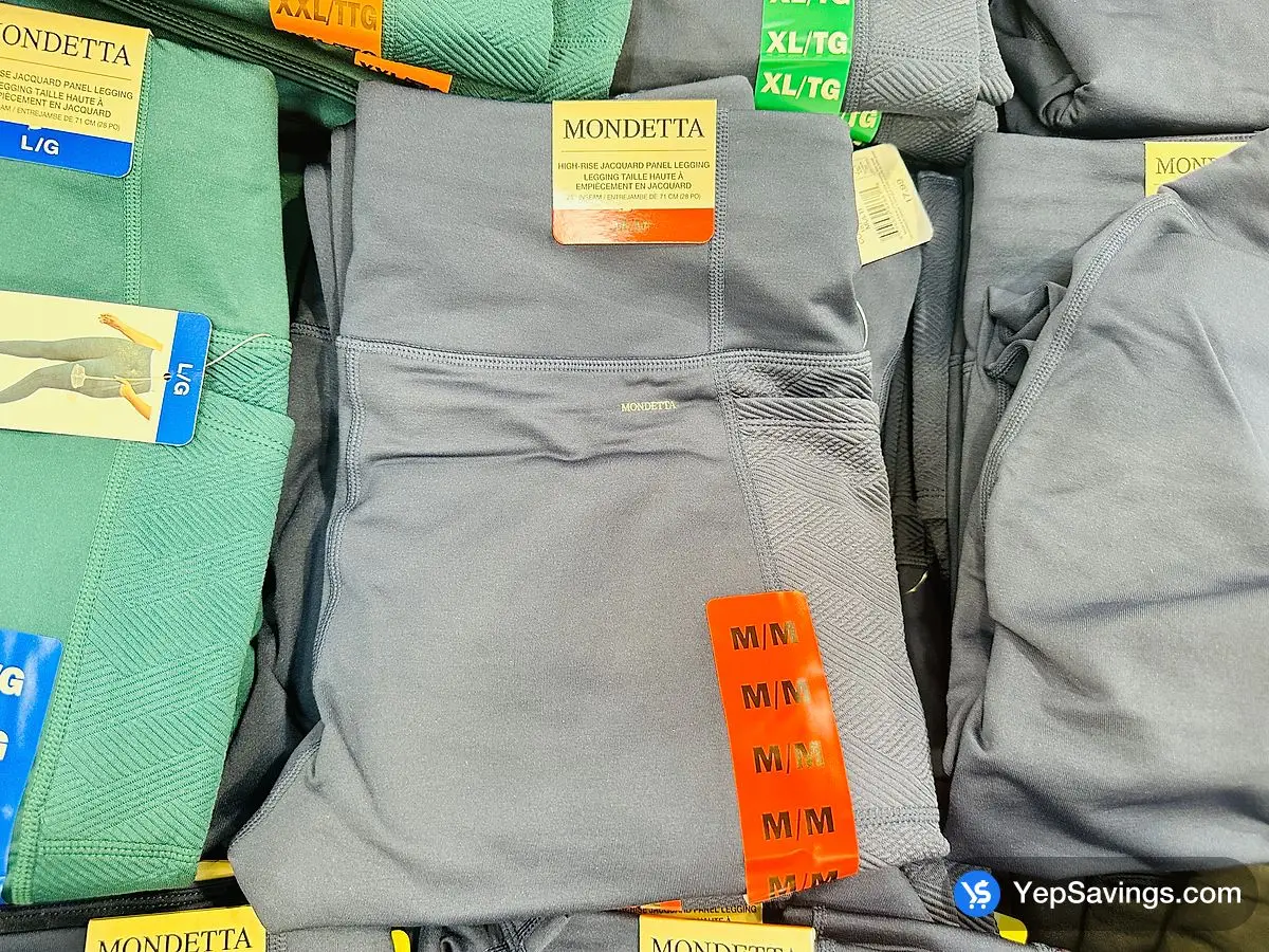 Costco MONDETTA BRUSHED LEGGING +LADIES SIZES S-XXL - Canada (ITM 1819010)