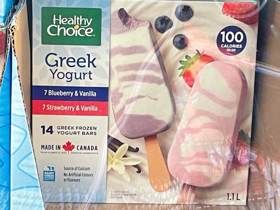 HEALTHY CHOICE GREEK YOGURT BARS 14 X 80 ml ITM 4266751 at Costco