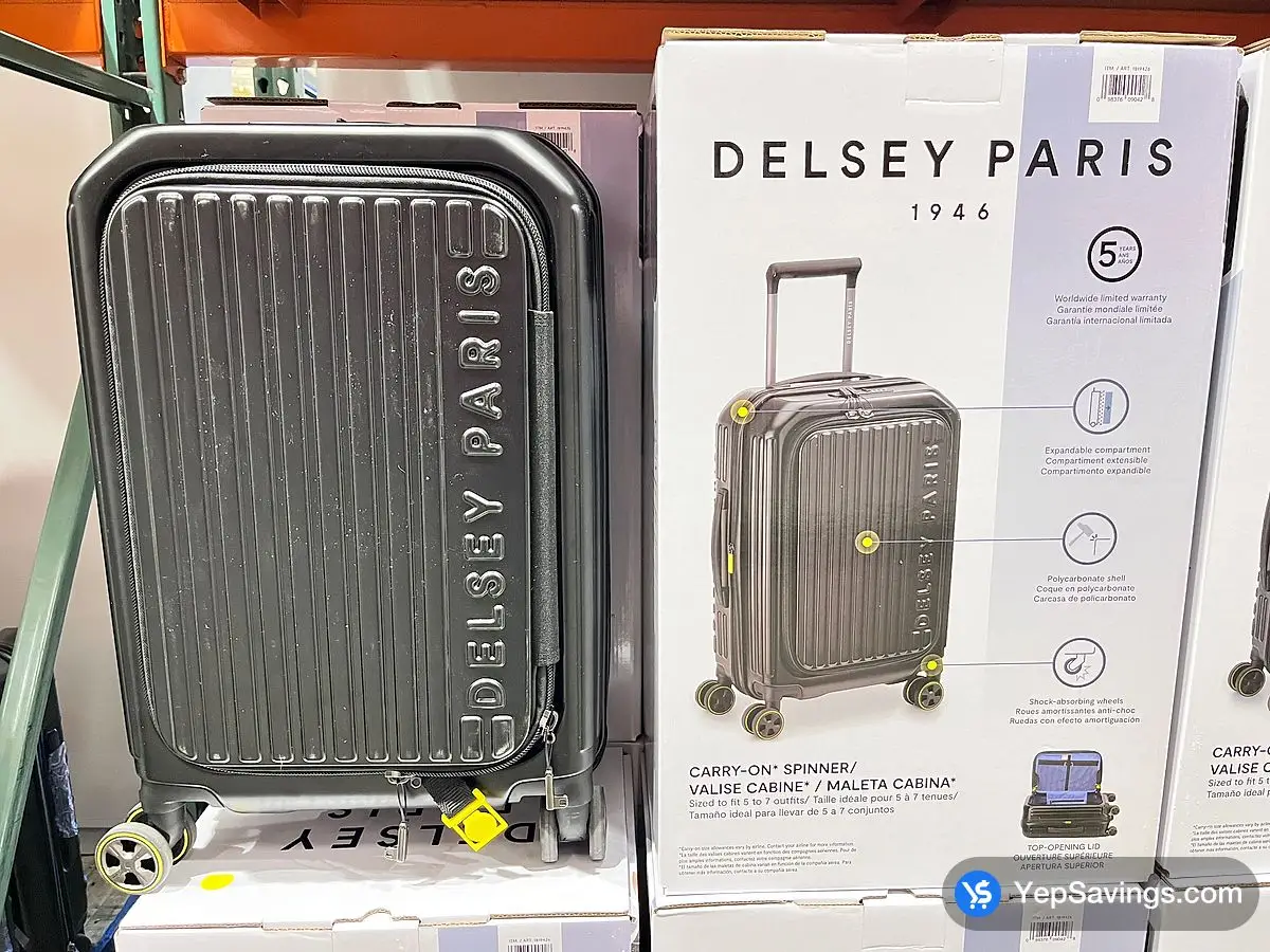 Costco DELSEY PARIS HARD SIDE CARRY ON - Canada (ITM 1819426)