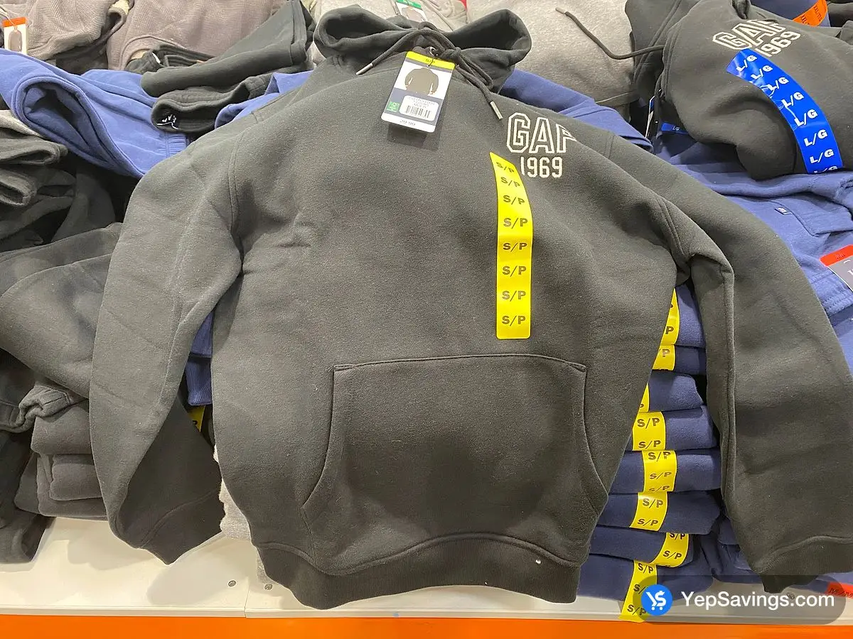 Costco GAP FLEECE HOODIE + MENS SIZES S - XXL - Canada (ITM 1726367)