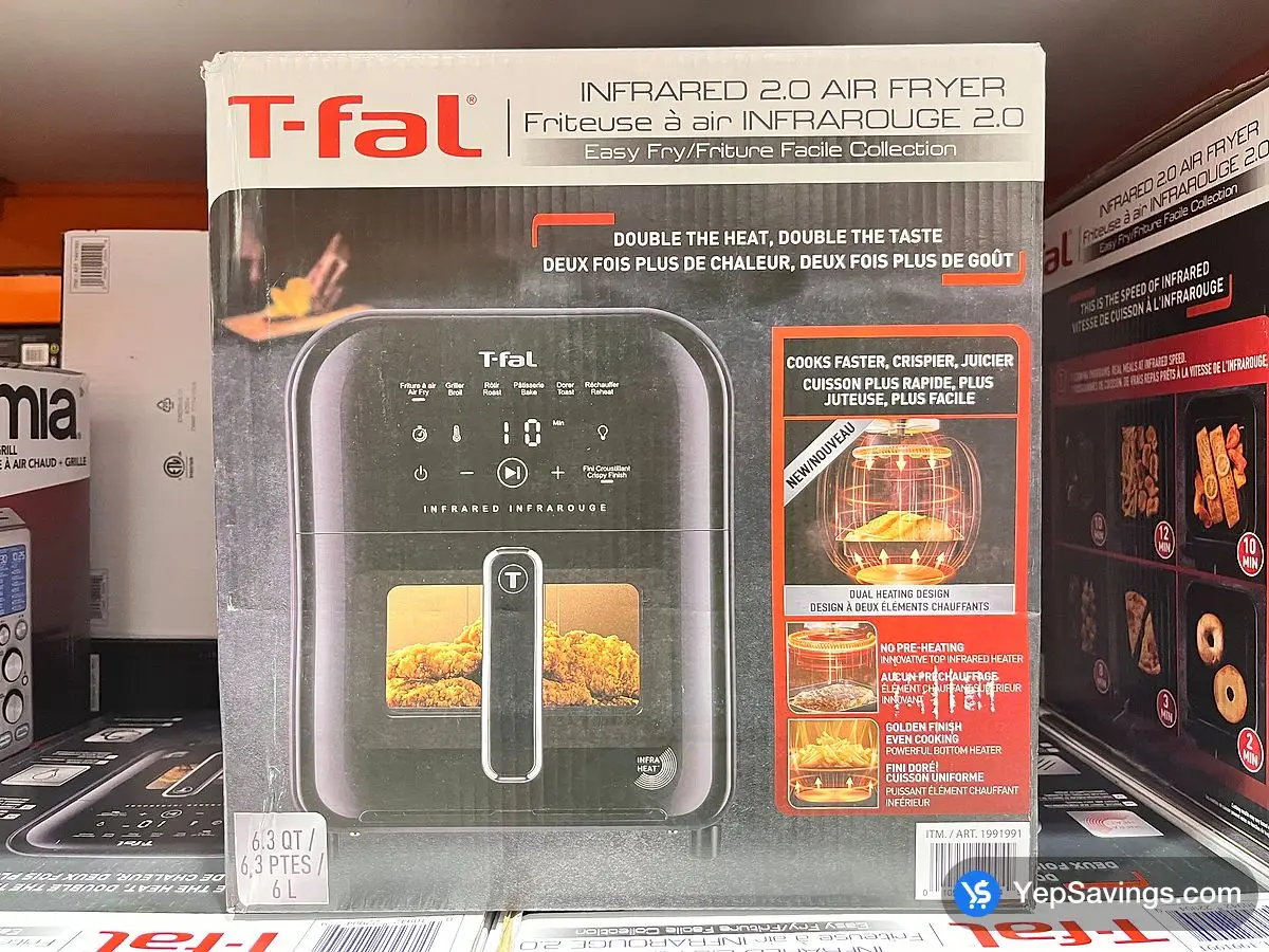 Costco T - FAL INFRARED AIR FRYER 6.3 QT ( 6 L ) - Canada (ITM 1991991)