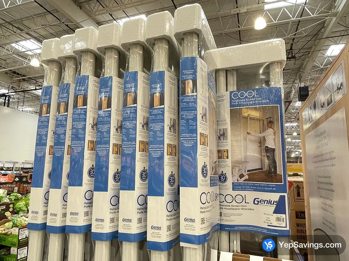 Costco GENIUS COOL SCREEN DOOR RETRACTABLE - Canada (ITM 1588391)