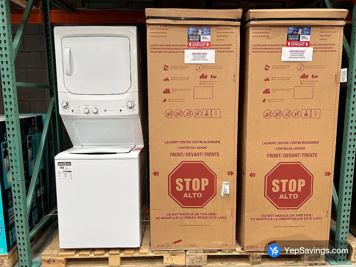 GE WASHER DRYER COMBO 27 IN ITM 1815053 at Costco