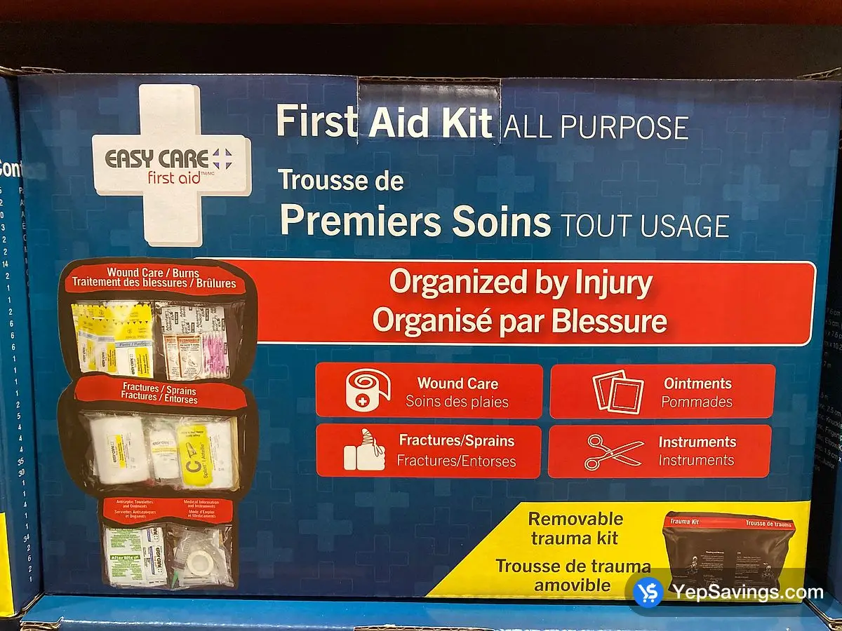 Costco EASY CARE FIRST AID KIT - Canada (ITM 9112025)