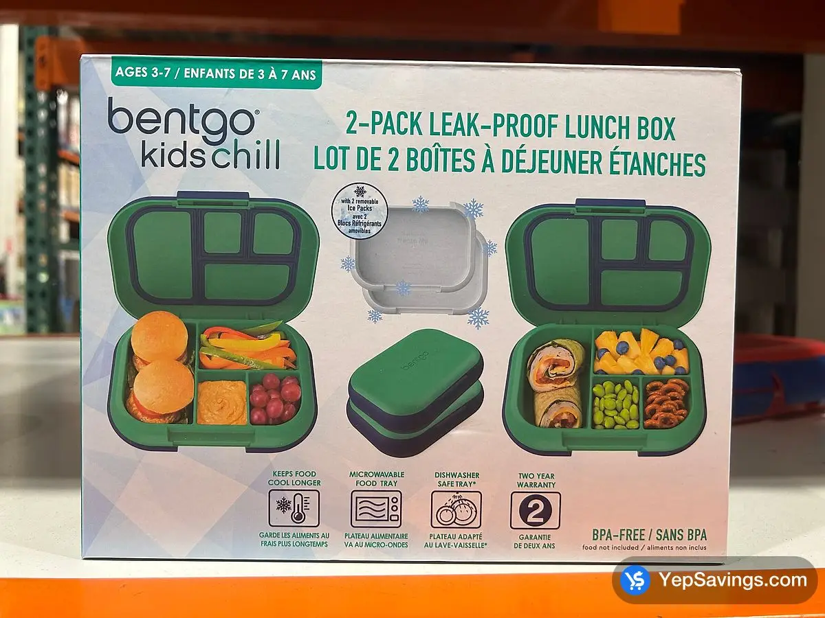 BENTGO CHILL LUNCH BOX SET PACK OF 2 ITM 1762134 at Costco