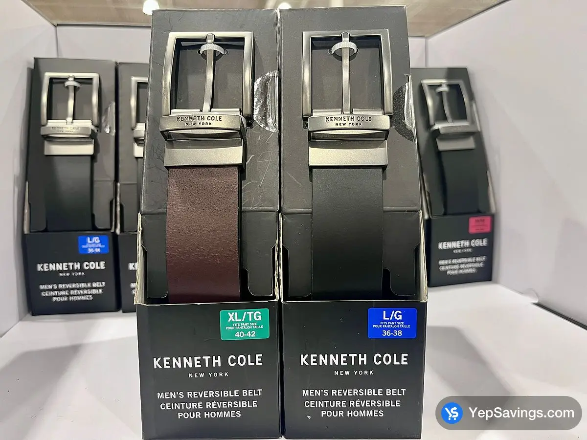 Costco KENNETH COLE REVERSIBLE BELT PANT SIZES 32-42 - Canada (ITM 1828630)