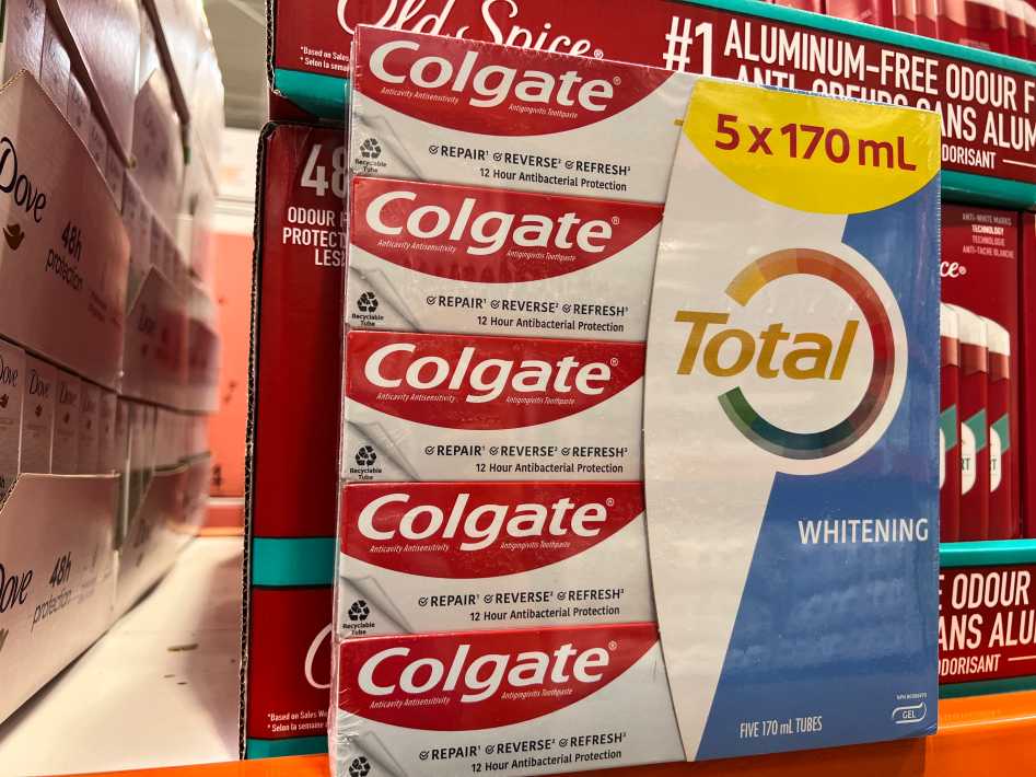 COLGATE TOTAL TOOTHPASTE 5X170 mL ITM 1291479 at Costco