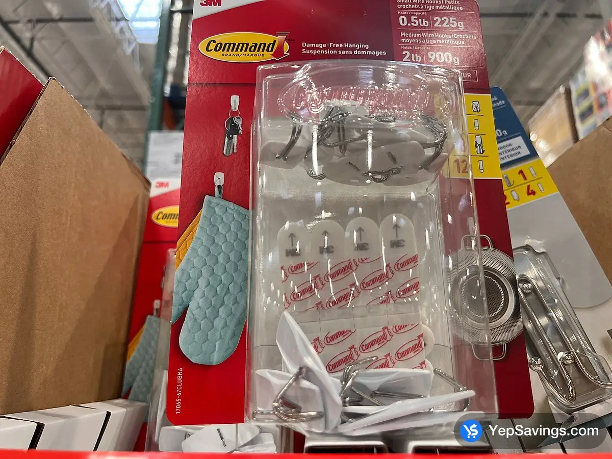 3M STRIPS & HOOKS  ITM 1704136 at Costco