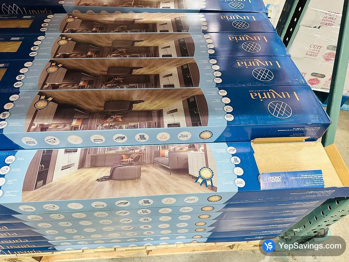 Costco MONO SERRA SPC VINYL FLOORING MAPLE - Canada (ITM 1857042)