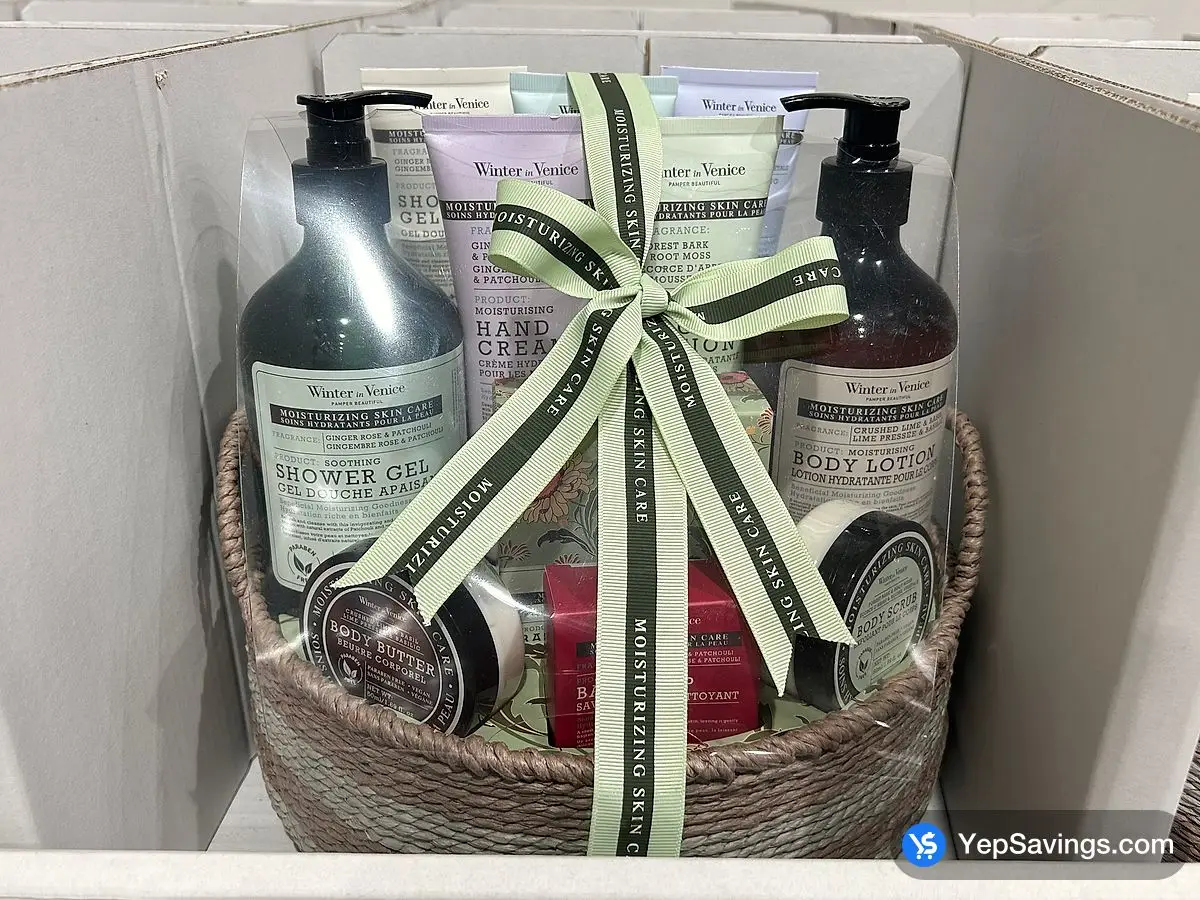 Costco WINTER IN VENICE HERBALIST GARDEN GIFT BASKET - Canada (ITM 1840952)