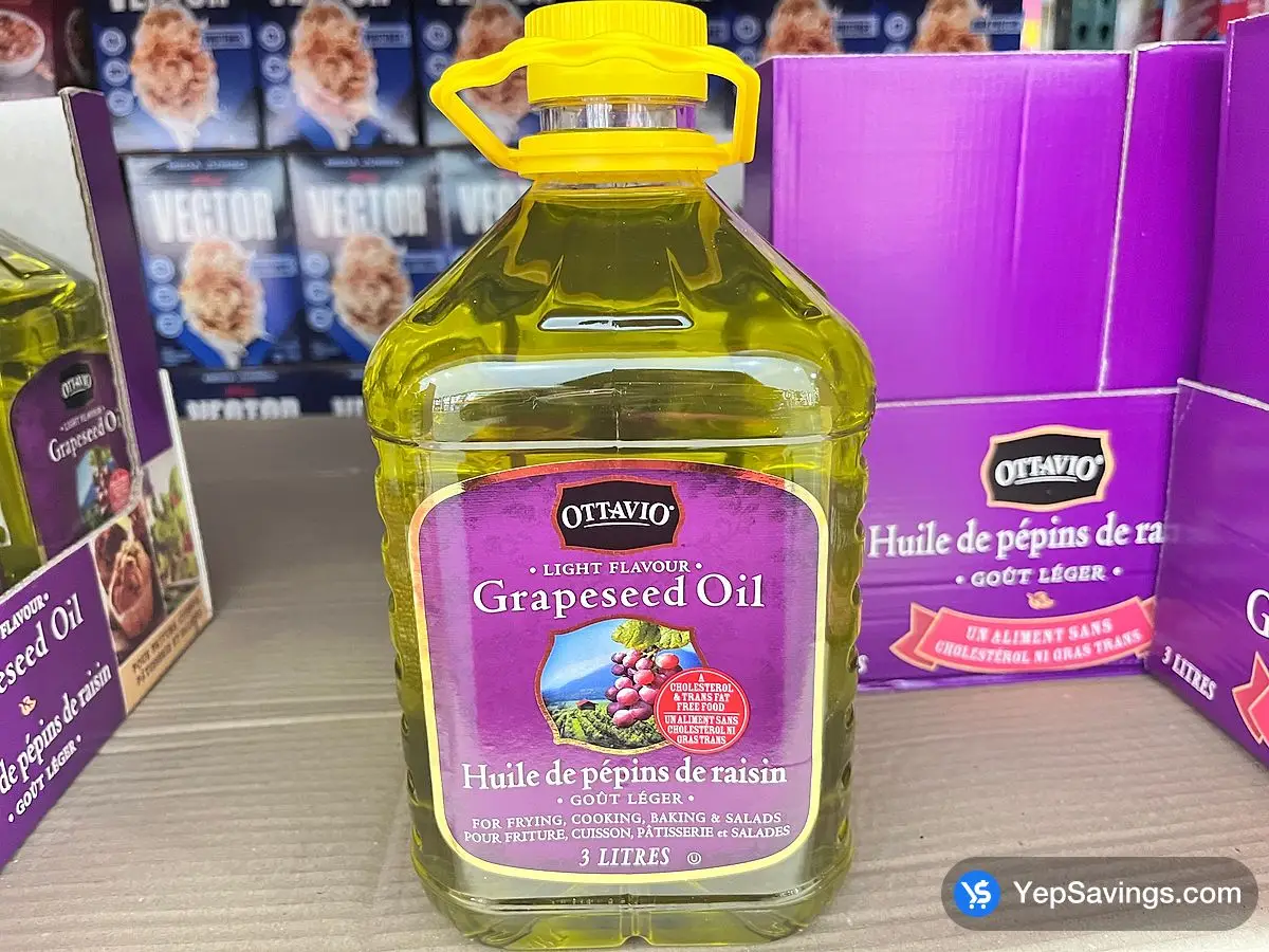 Costco OTTAVIO GRAPESEED OIL 3 L - Canada (ITM 1121754)