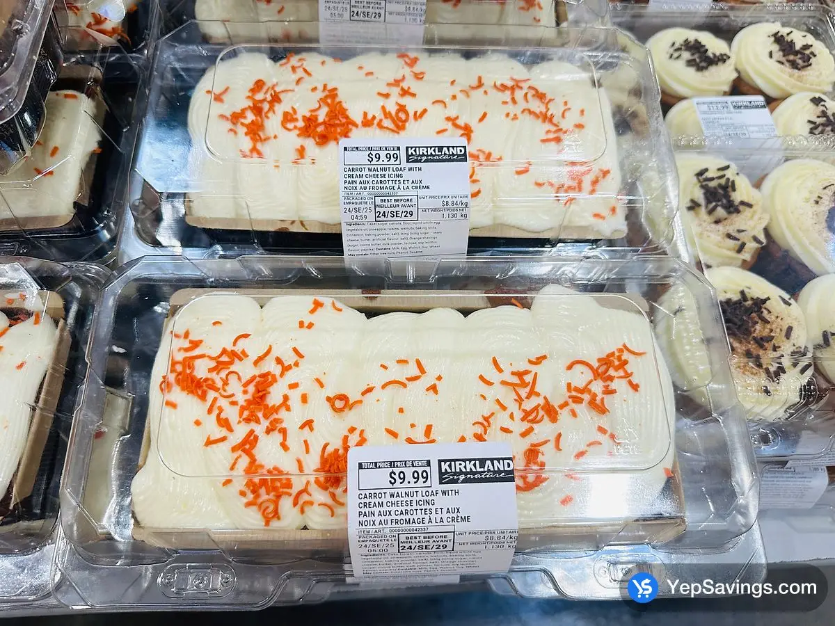 Costco Carrot Walnut Loaf - Canada (ITM 42337)