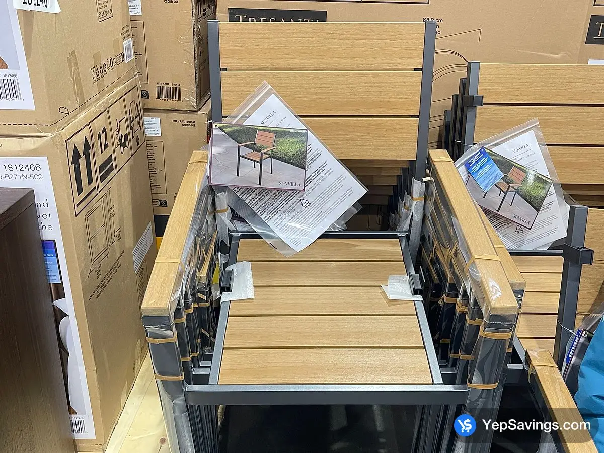 Costco SUNVILLA COMMERCIAL CHAIR STACKABLE - Canada (ITM 1768234)